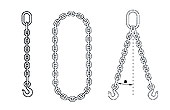 G80 Home-made Chain Rigging for Straight Lifting and Binding Lifting Load