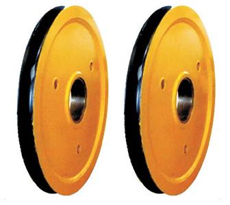 Circularly Forged Double-plate Pulley with Wide Groove